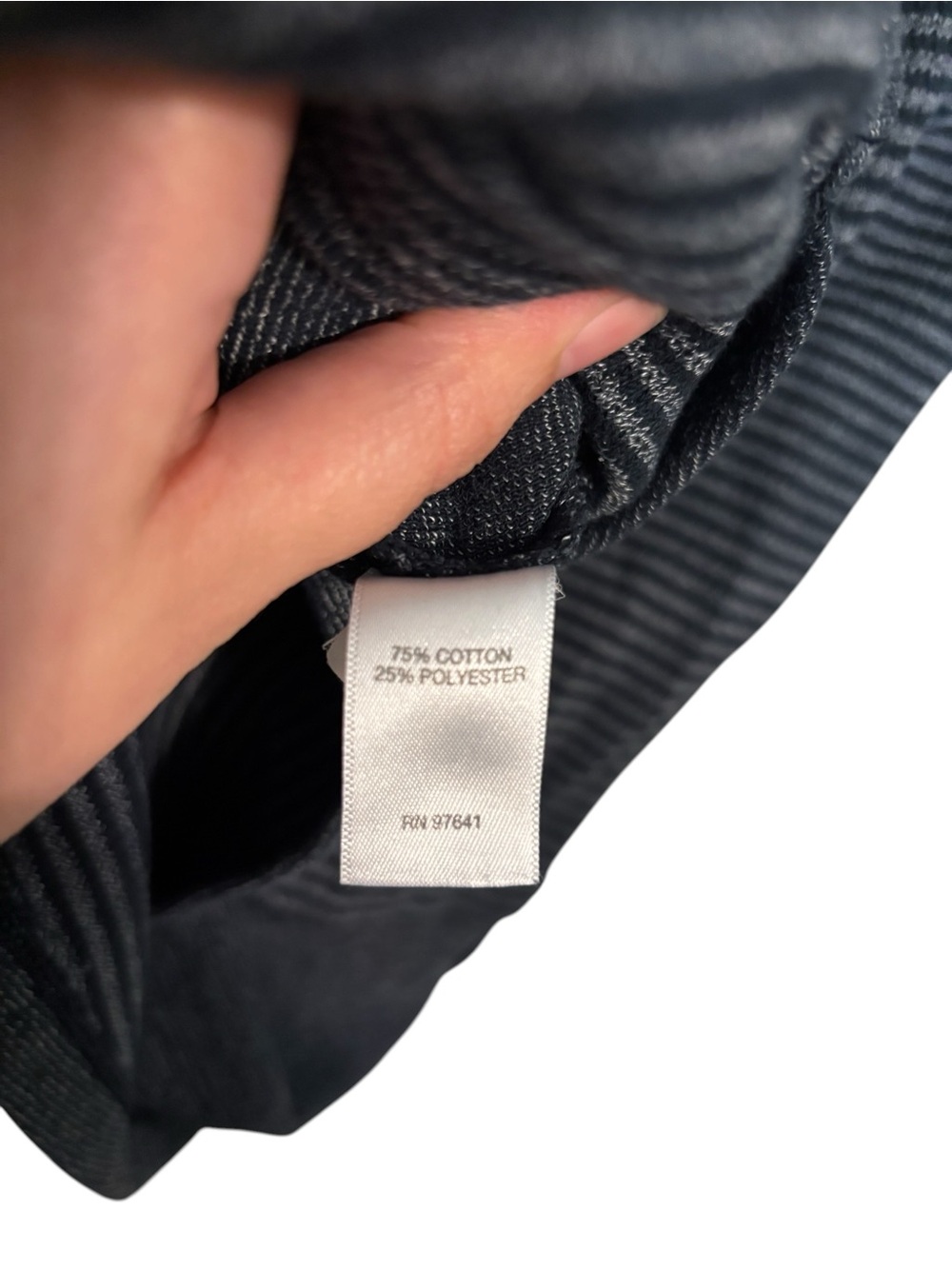 J.‎ Jill Blue Striped Cowl Neck Pullover Sweater Small - Picture 7 of 7